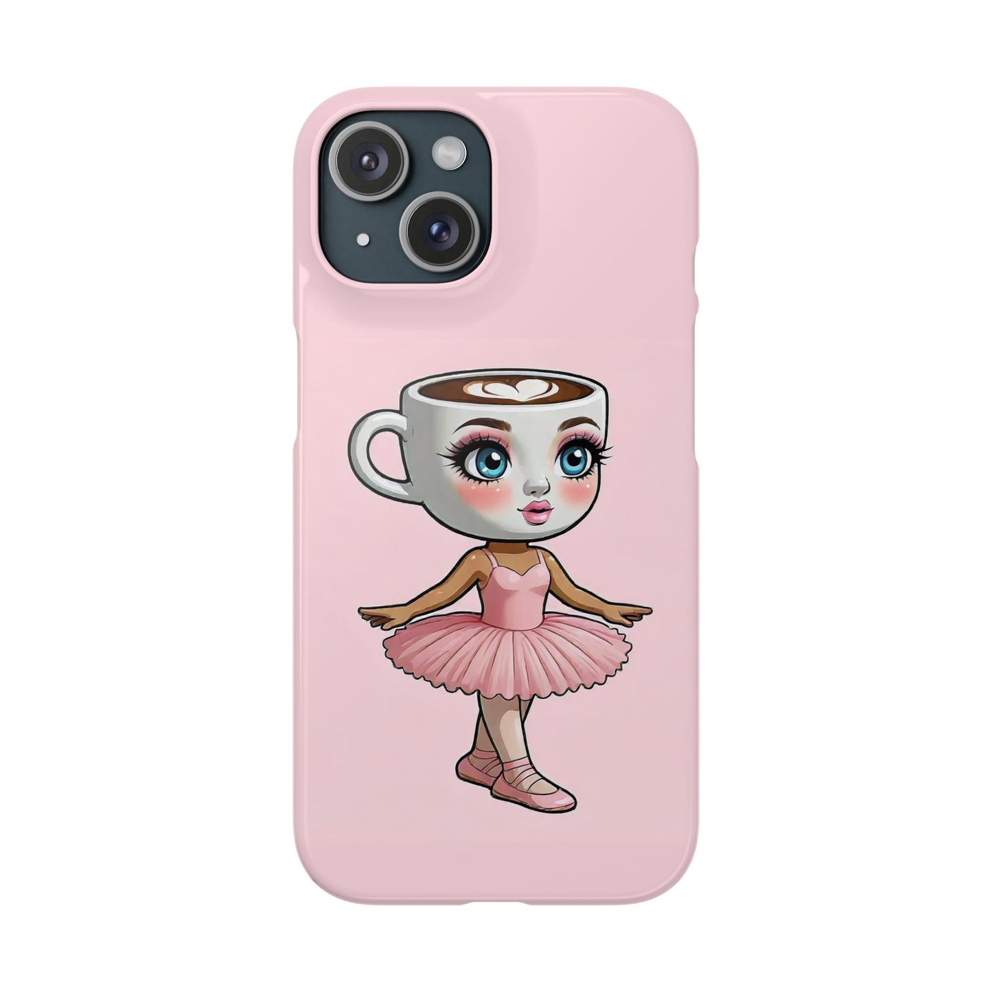 Ballerina Cappuccina — Dolce Delulu Phone Case