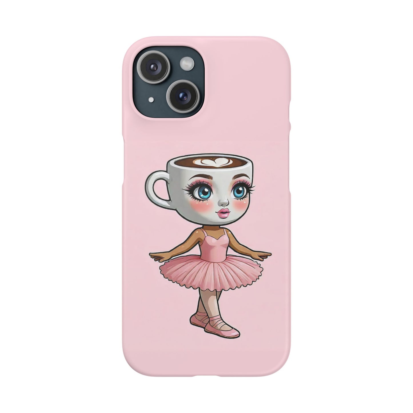 Ballerina Cappuccina — Dolce Delulu Phone Case