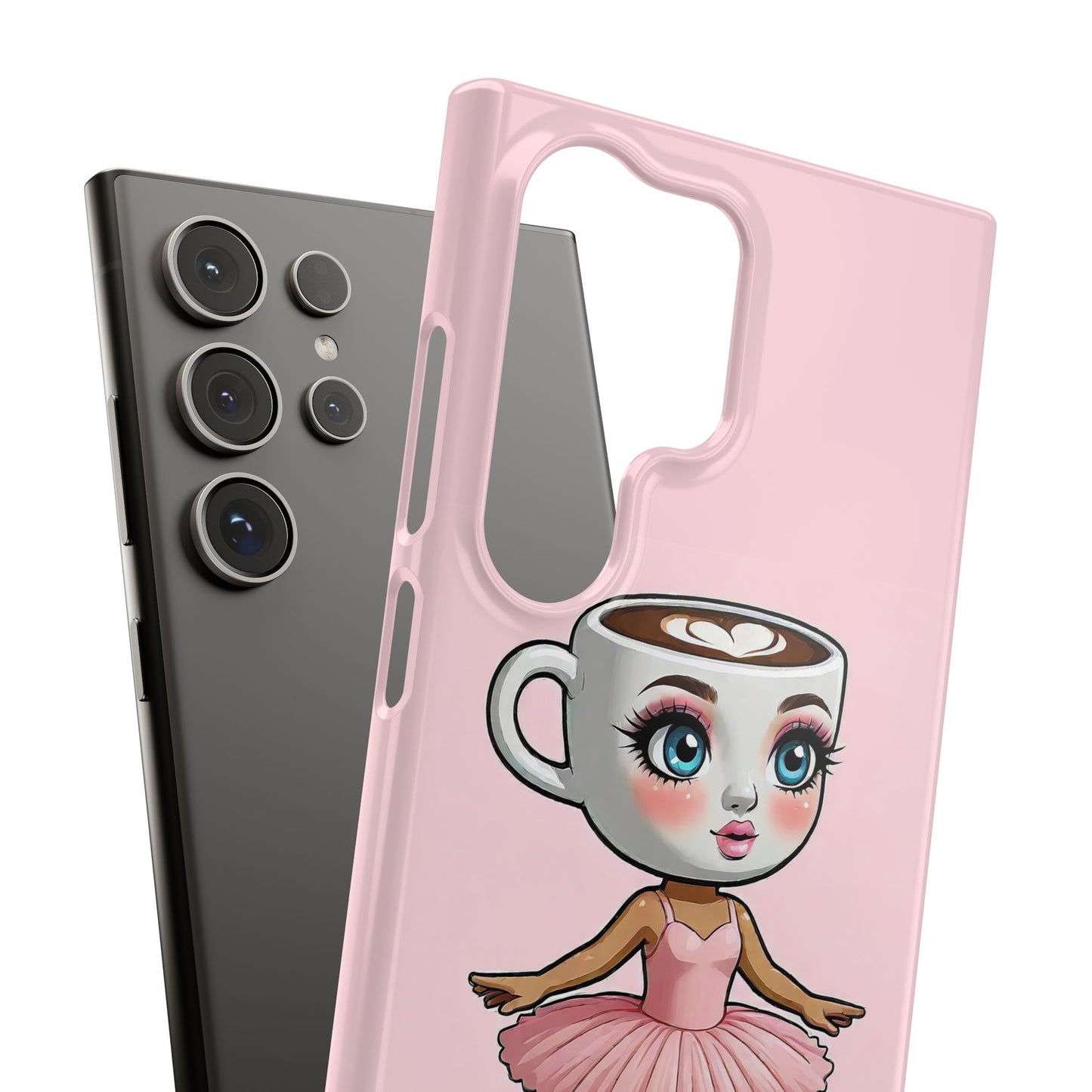 Ballerina Cappuccina — Dolce Delulu Phone Case