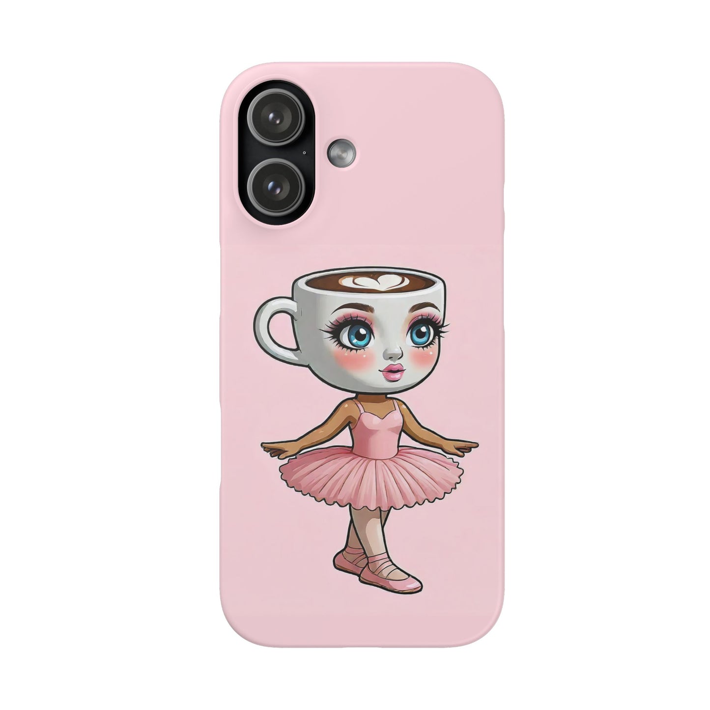 Ballerina Cappuccina — Dolce Delulu Phone Case