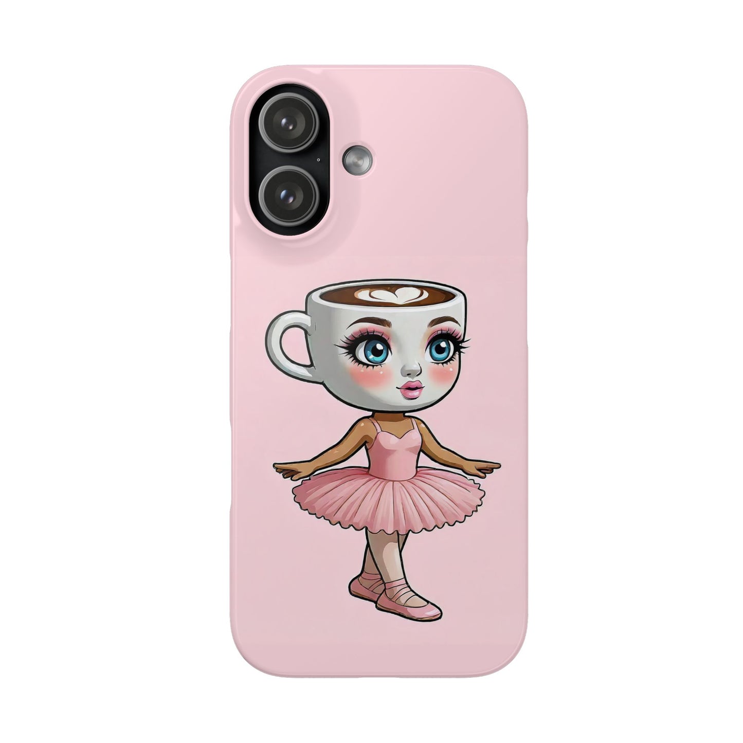 Ballerina Cappuccina — Dolce Delulu Phone Case