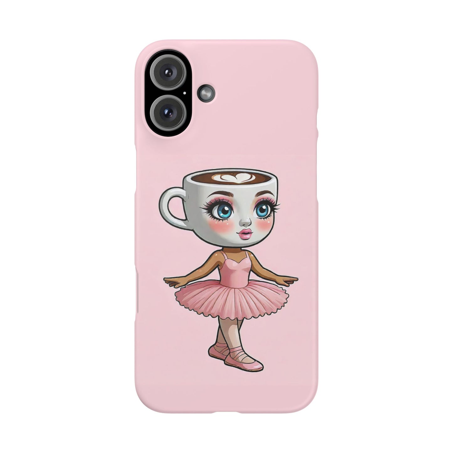 Ballerina Cappuccina — Dolce Delulu Phone Case