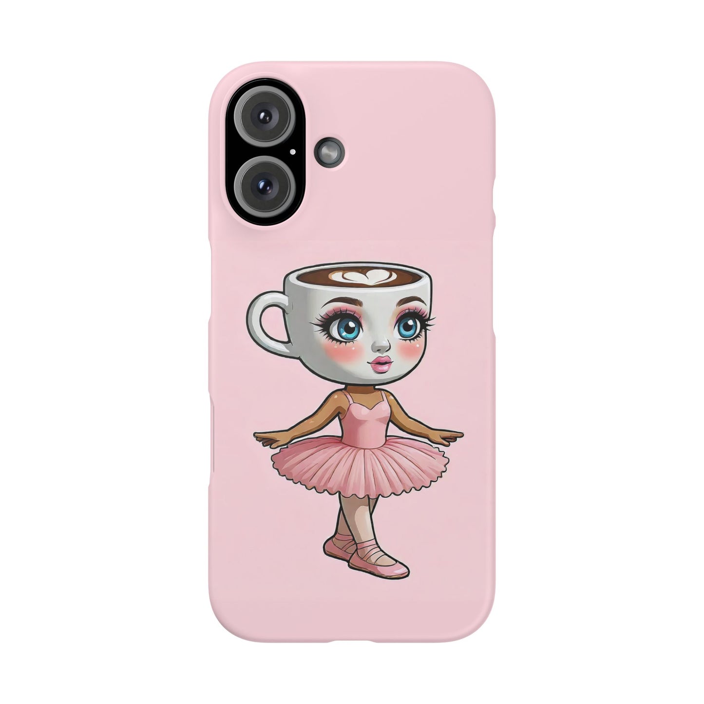 Ballerina Cappuccina — Dolce Delulu Phone Case